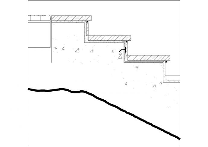 某景观台阶设计cad 建筑施工详图_图1