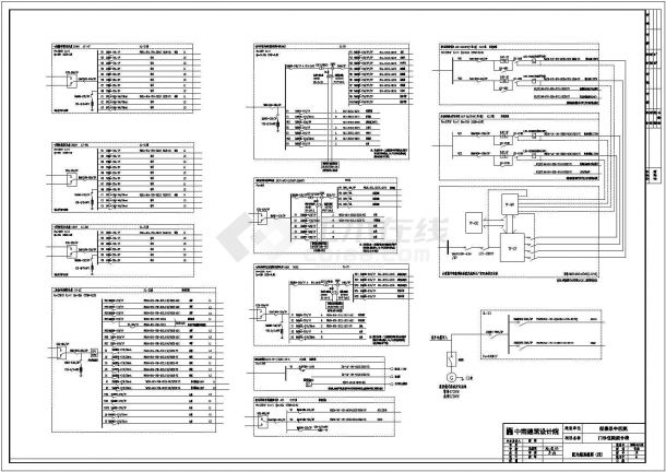 保康中医院全专业设计施工高低压配电系统CAD图纸-图二