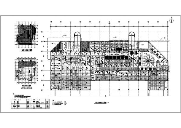 荆门市第三人民医院门诊、急诊楼装修施工设计CAD图纸-图二