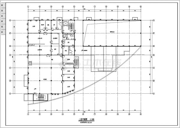 江苏省无锡市某职业技术学院营养厨房、锅炉房设计CAD图纸-图一