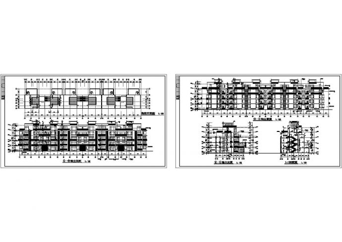 【浙江】某地高层住宅建筑框架结构cad施工设计图纸_图1