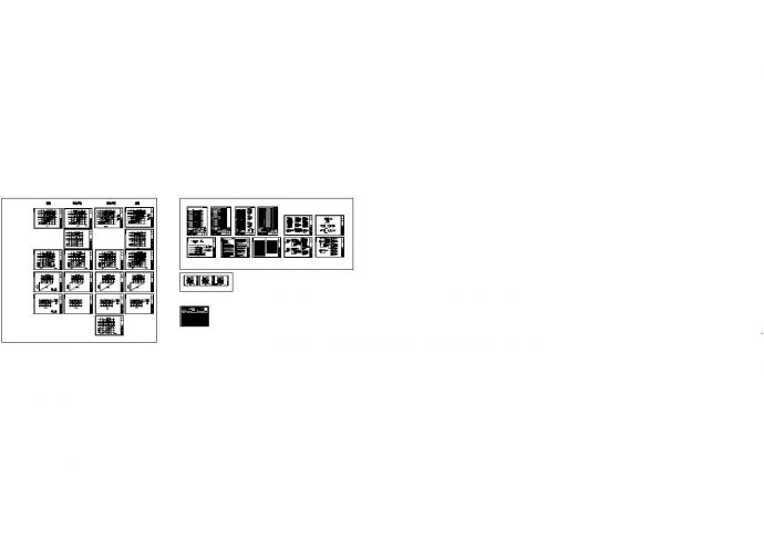 北京某高层住宅楼整套电气线路施工设计cad图纸(含屋顶防雷平面图)_图1