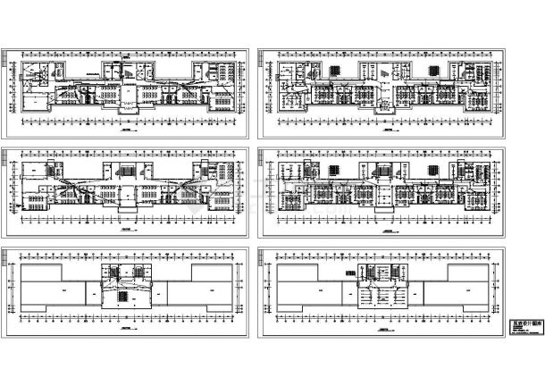 办公楼设计_昆明市某高级私立幼儿园3层办公楼电气系统设计CAD施工图-图一