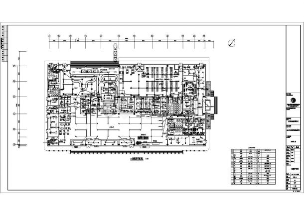 某航站楼配电设计cad全套电气施工图纸（含设计说明，含弱电设计，含消防设计）-图一