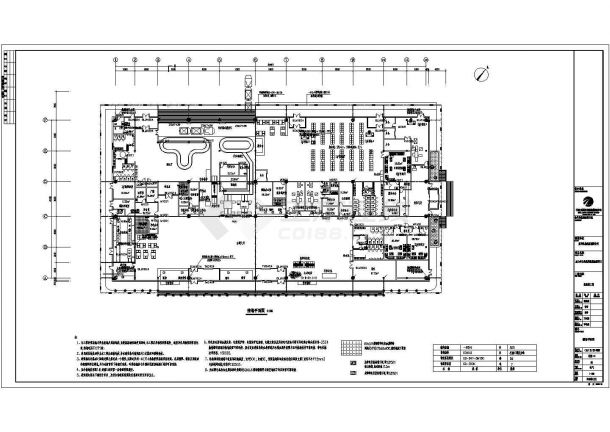 某航站楼配电设计cad全套电气施工图纸（含设计说明，含弱电设计，含消防设计）-图二