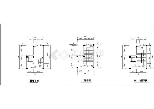 湖北美术学院1.4万平米4层框架结构艺术中心全套建筑设计CAD图纸-图一
