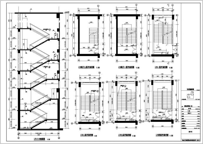 某小区31层剪力墙结构高层住宅楼设计cad全套建筑施工图纸（含设计说明）_图1
