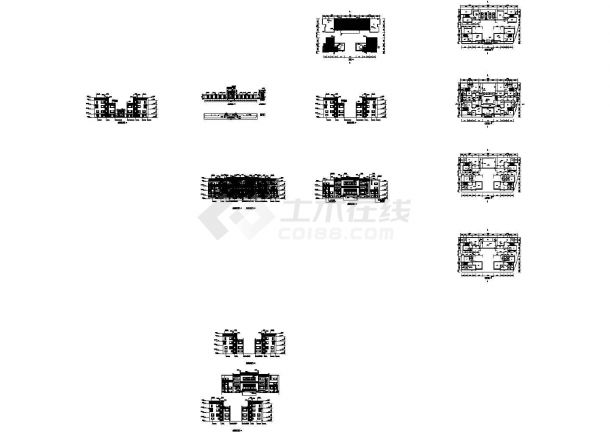 [福建]中式风格四合院建筑设计方案（含效果图）-图二
