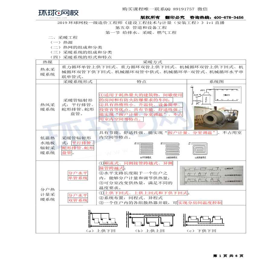 第37讲：采暖、燃气工程及通风空调(一)-图一