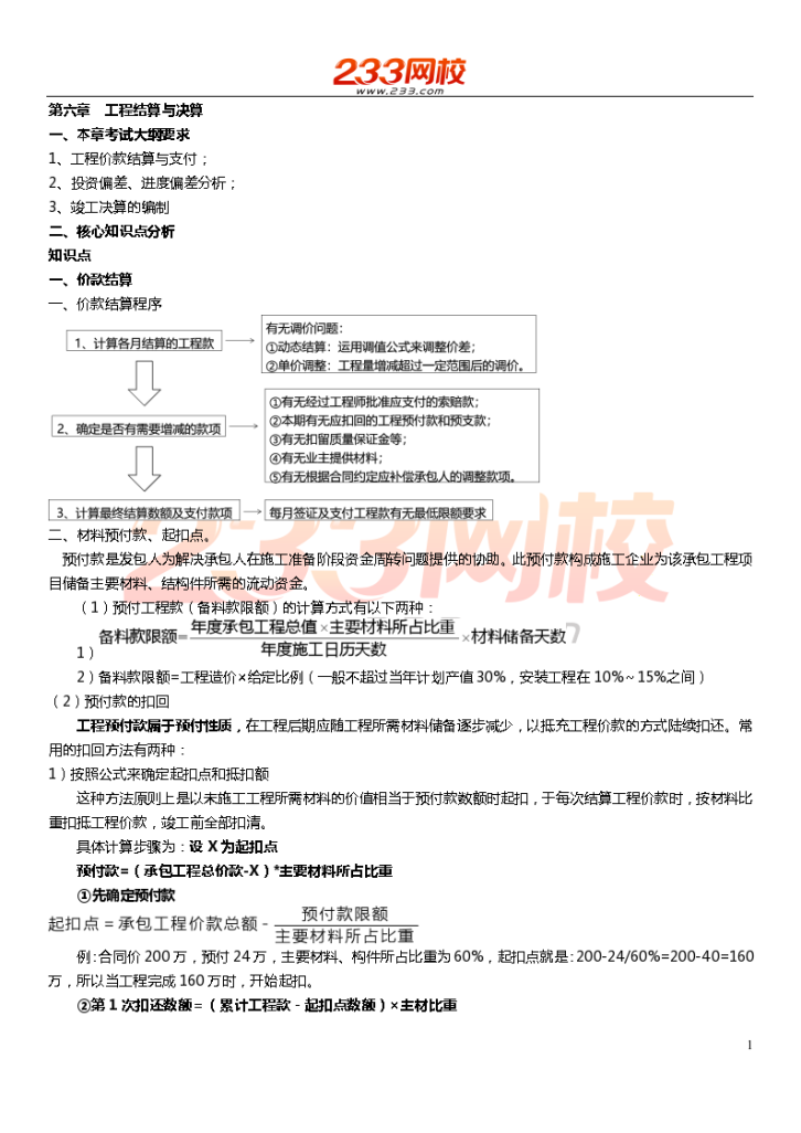 5、53~54-2019年一级造价工程师-建设工程造价案例分析（土建+安装）-第六章-图一