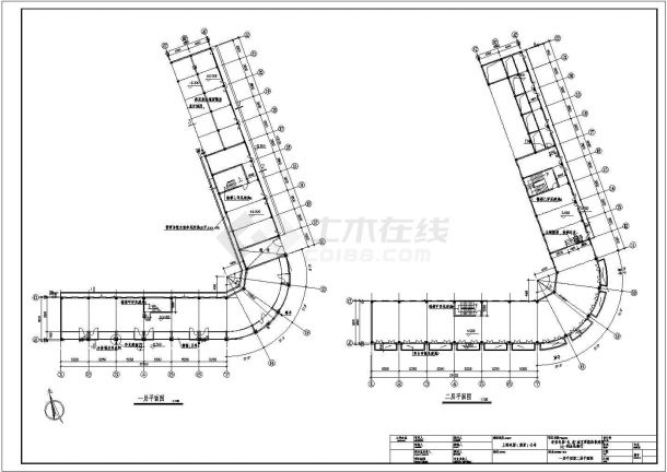 李安电影-南京西路主要街景老建筑设计CAD全套建筑施工图（含多套设计）-图二