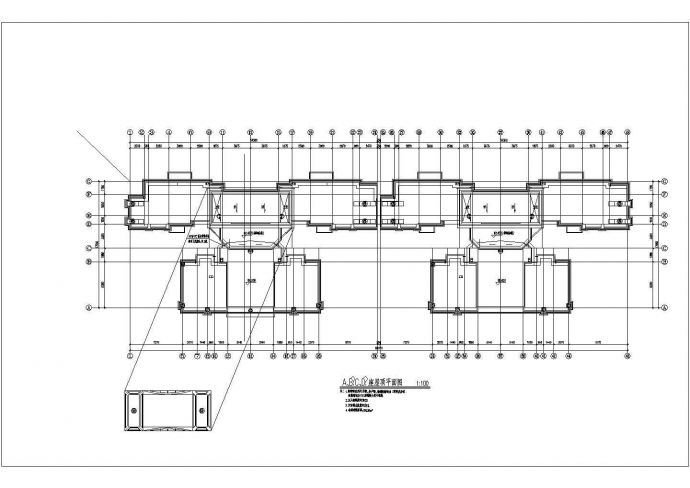 小区高层商住楼建筑设计方案CAD图纸_图1