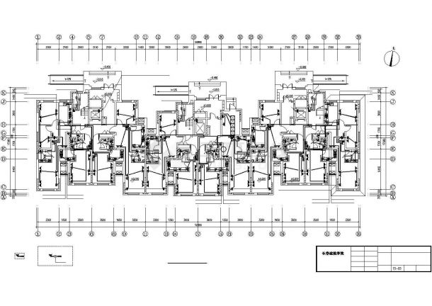1.2万平米18层剪力墙结构住宅楼全套电气系统设计CAD图纸-图一