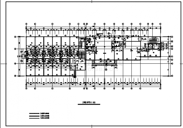 三层带夹层太湖古建筑施工cad图，共十三张-图二