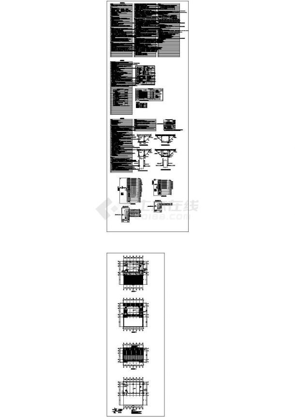 中式古建戏台设计工程--电气-图一