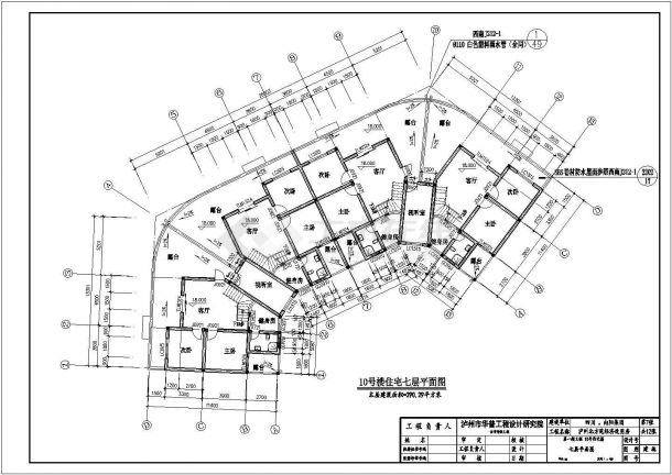徐州市贾汪区某商贸、住宅、为一体的综合性小区装修设计CAD图纸-图二