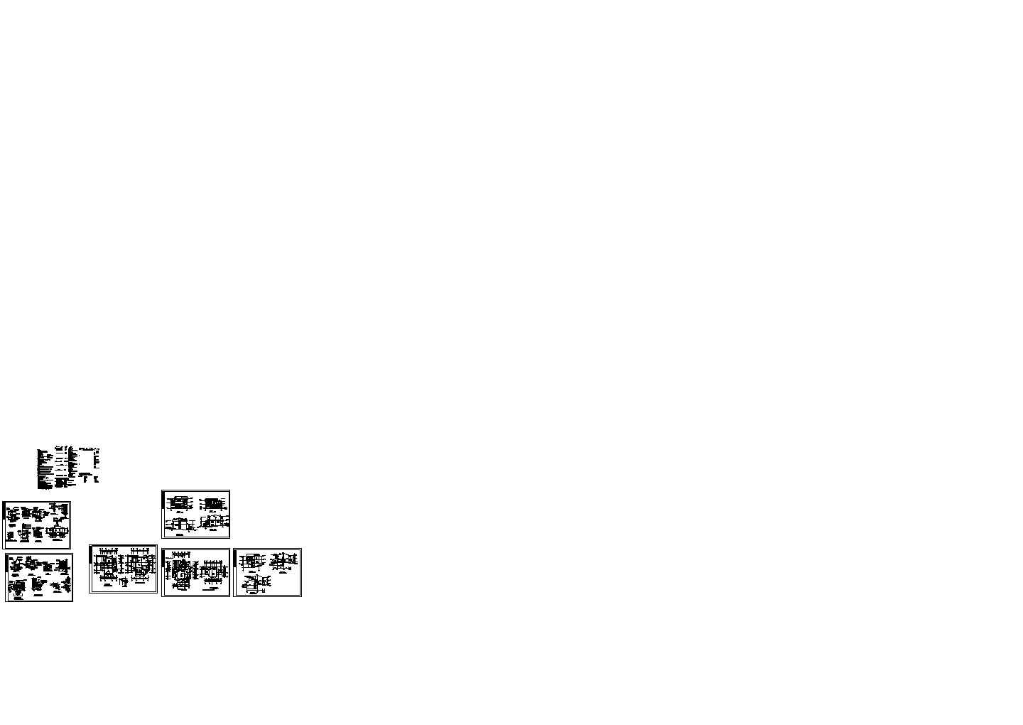 江苏某经典中式别墅建筑结构施工CAD全套图纸