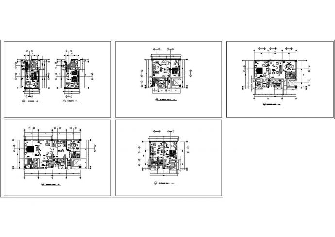 酒店客房平面设计方案建筑cad施工图纸，含设计说明_图1