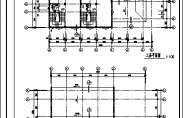703平方米三层古建筑全套建筑施工cad图（带效果图，共六张）