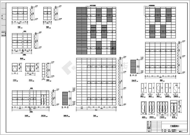 某中式别墅建筑设计装修施工CAD全套图纸-图二