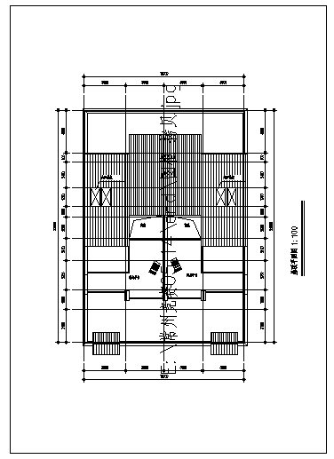 三层别墅竞赛房型建筑施工cad图，共十五张-图一