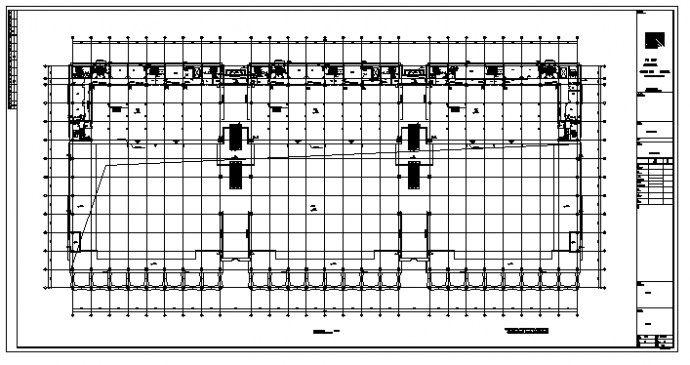 二层大型会展中心全套给排水施工cad图，共三十六张_图1