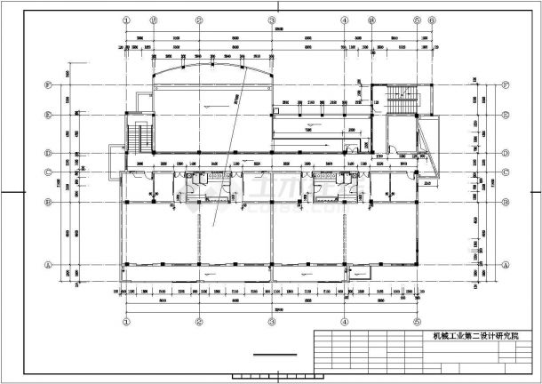 海月幼儿园建筑施工图纸设计，含设计施工说明-图二