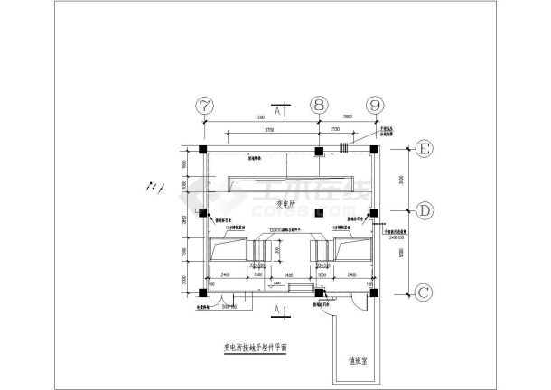 某酒店全套强弱电施工图-图一