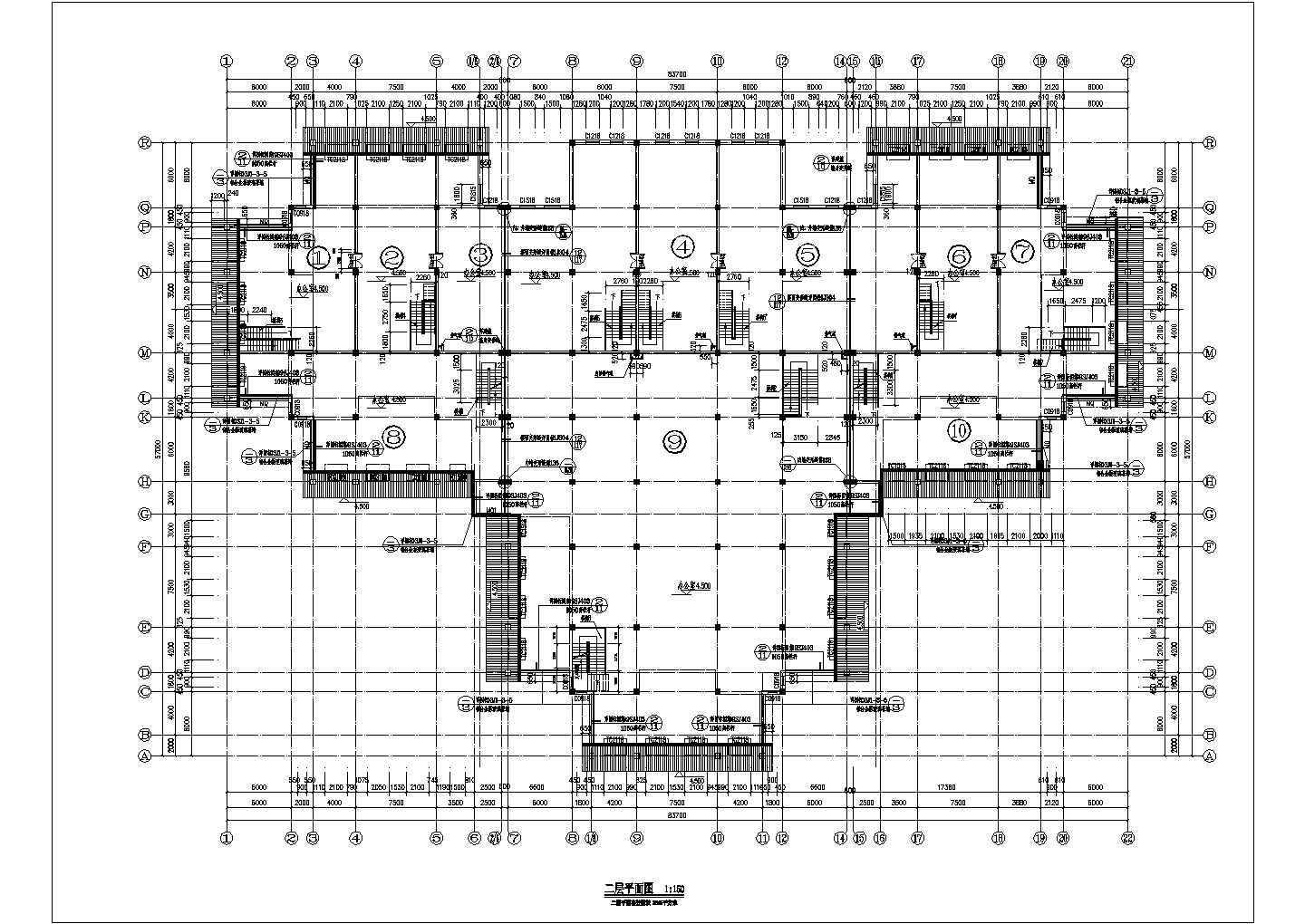 6871平米小区住宅建筑设计施工图