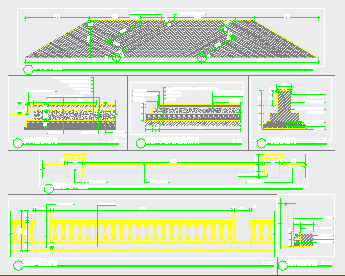 2020浙江园建结构图含路面，木平台，小区标识-图一