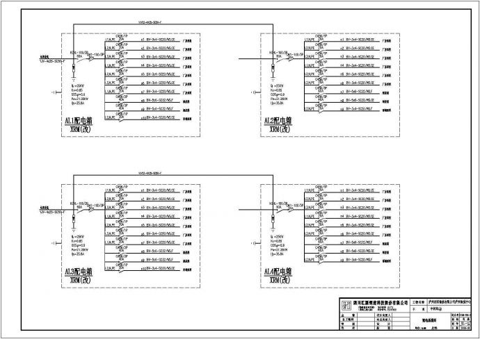 某单层轻钢结构物流中心中转库配电设计cad全套电气施工图（含设计说明）_图1