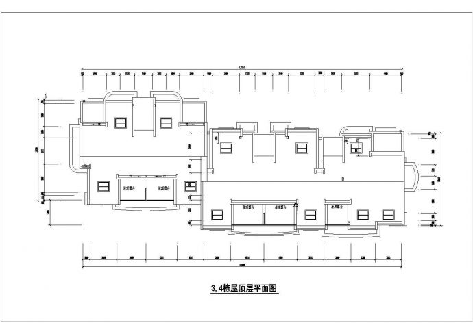 某小高层框架结构综合楼设计cad建筑方案图（甲级院设计）_图1