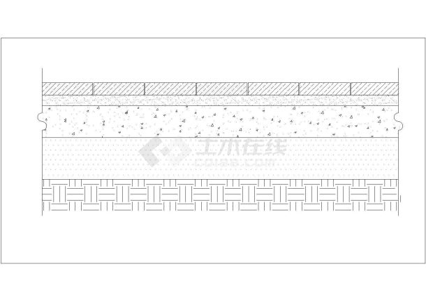 园林标准园路设计cad施工详图做法（甲级院设计）-图一