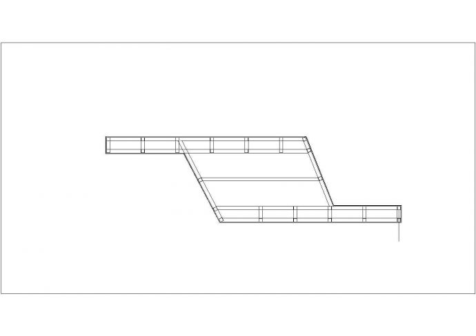 某厂房标牌结构CAD详图_图1