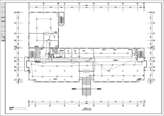 五层办公楼电气设计方案图（含设计说明）_图1
