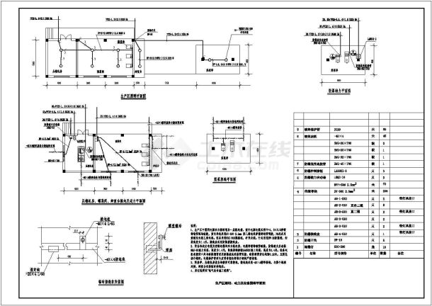 某液化气储配站电气设计cad全套施工图（标注详细）-图二