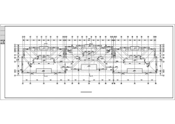 1.2万平米12层短肢剪力墙结构住宅楼全套建筑设计CAD图纸-图一