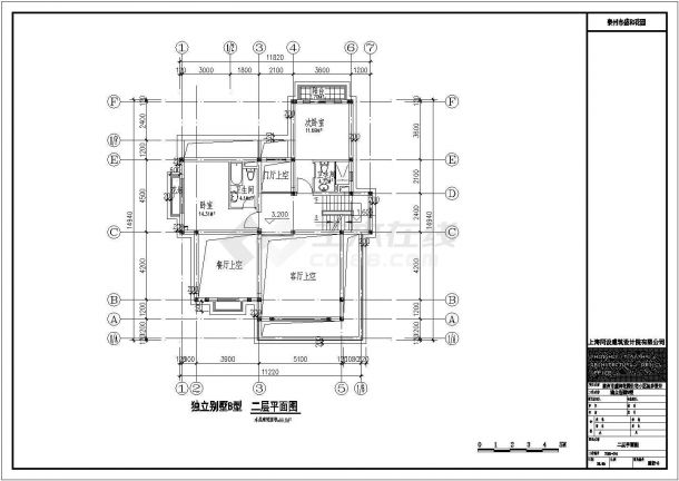 261.4平米独栋别墅建筑设计施工图-图二