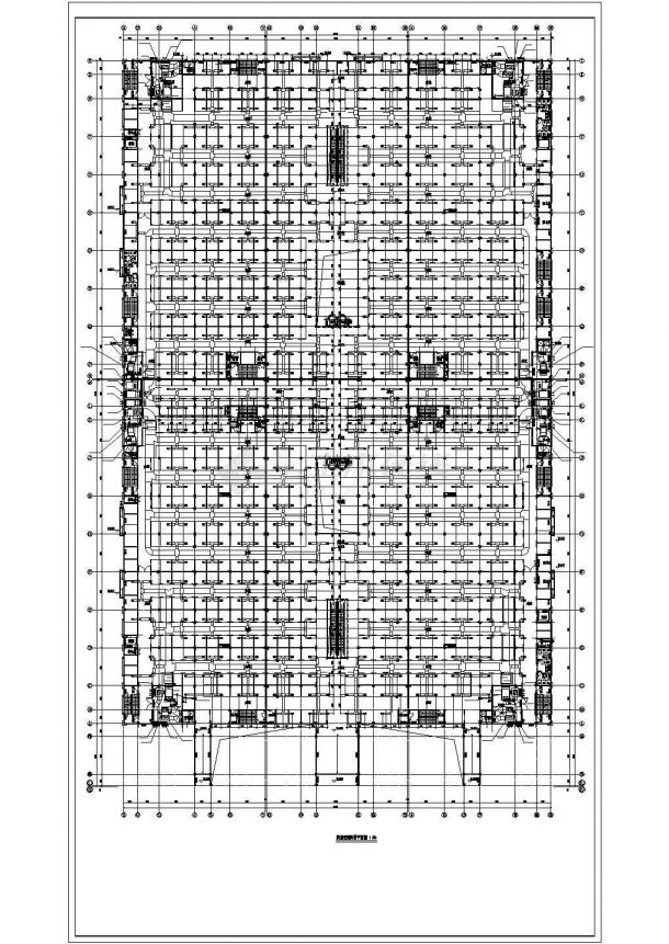 [浙江]多层商业中心空调通风排烟系统设计暖通施工图（甲级院作品）-图一