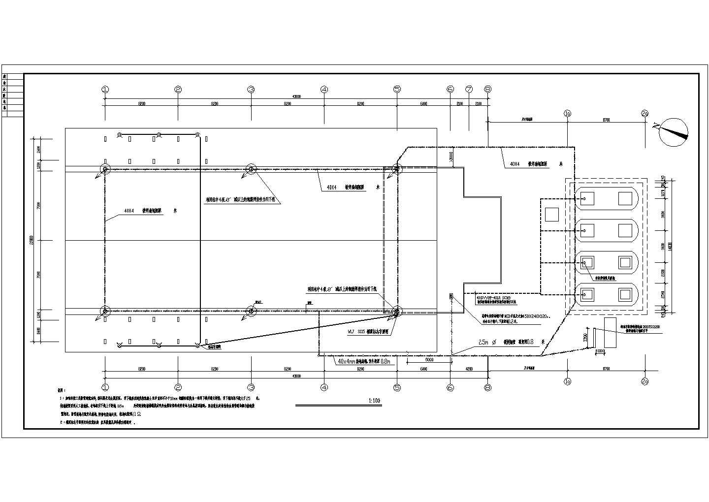 加油站电气CAD设计施工图