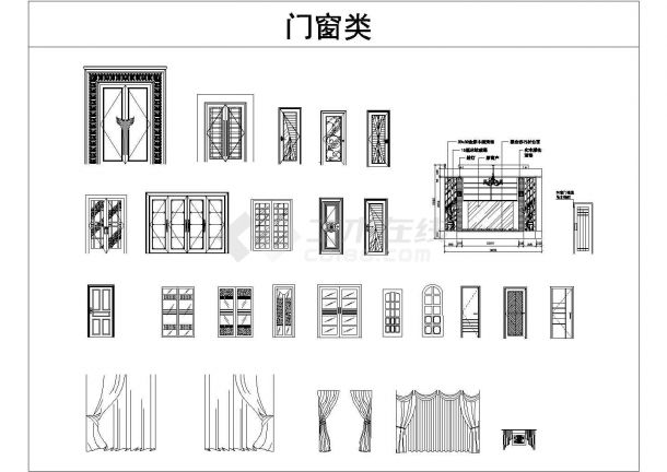室内装修设计常用cad图例图标素材大全（标注详细，种类齐全）-图二