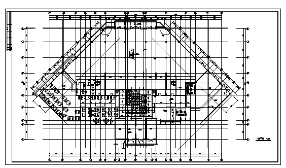 某二十三层带地下室住宅楼建筑施工cad图，共十张_图1