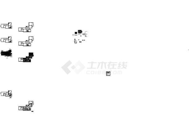 [扬州]国内顶尖美容院室内设计CAD施工图(含效果图)-图一