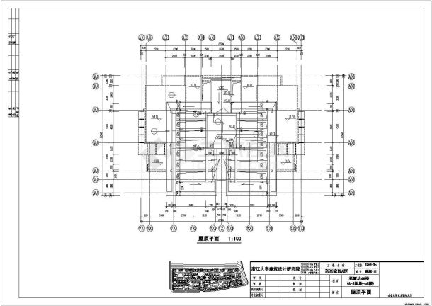 某小高层住宅楼设计cad全套建筑施工图（标注详细）-图一