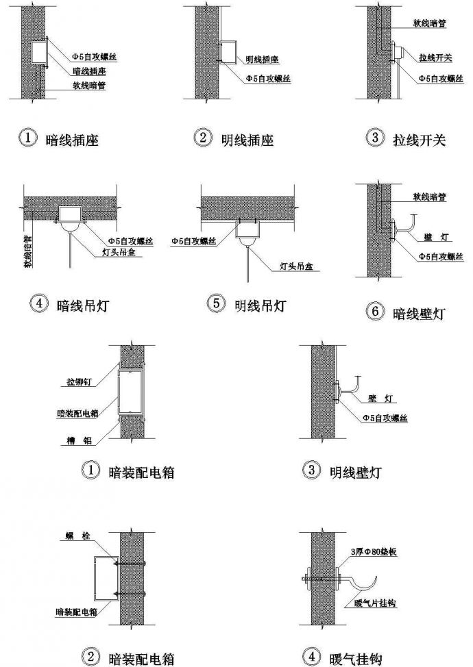 厂房设计_上海闵行区某电子厂房金属绝热夹心板屋面墙面建筑设计CAD施工图_图1