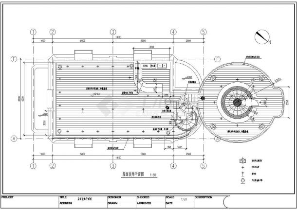 某地区标准型建筑立面装修详细设计方案施工CAD图纸-图二
