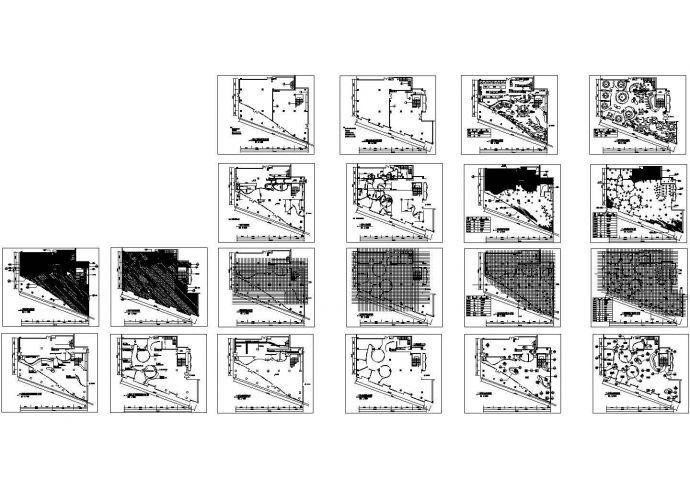 某地区标准型两层餐厅装修详细设计方案施工CAD图纸_图1