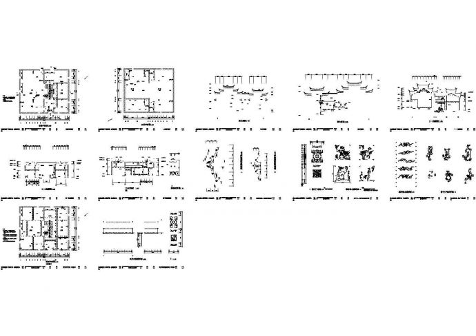 徽派二层住宅建筑设计方案图_图1