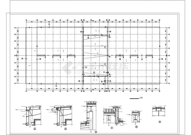 冷库建筑图纸CAD图纸-图二