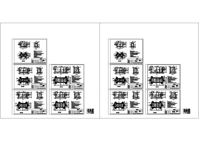 杭州市临安区某村镇私建化粪池 建筑设计CAD施工图_图1